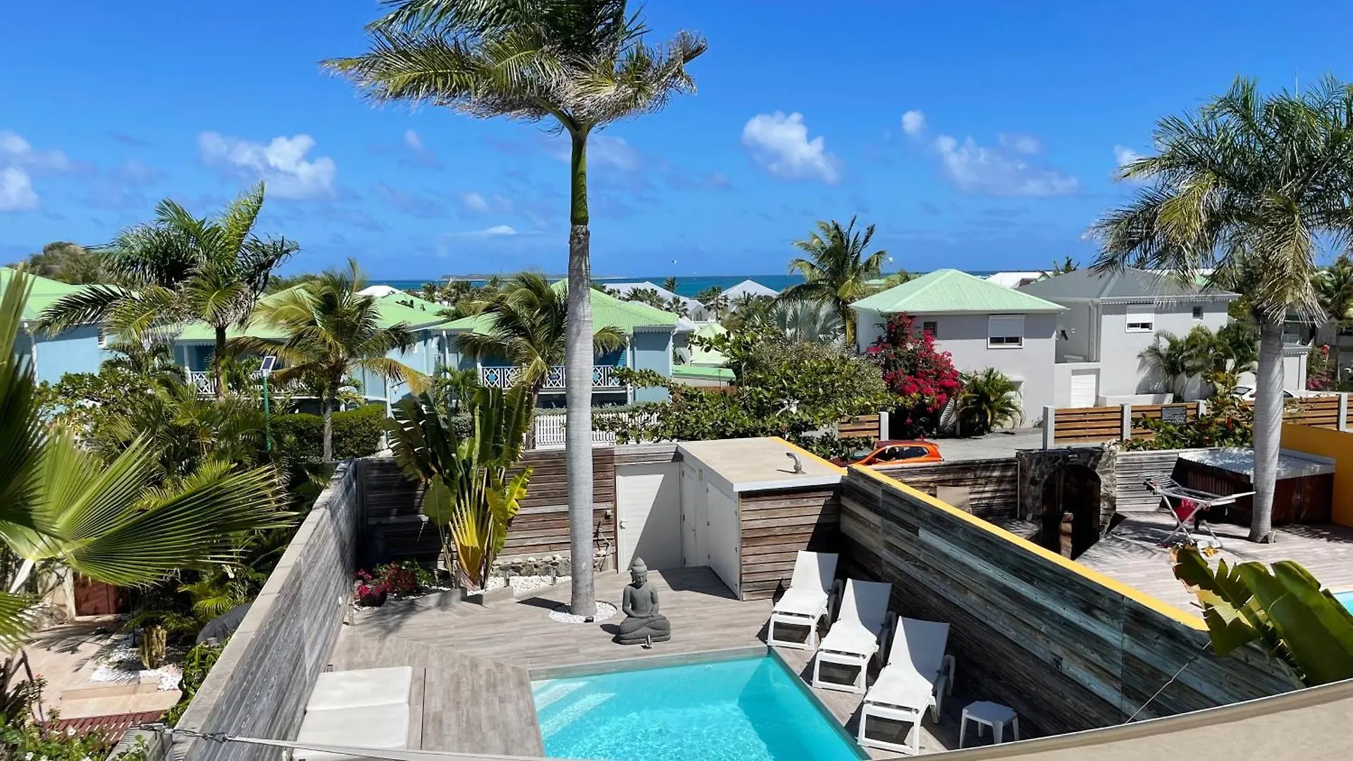 Villa Bruneva, Piscine-Privee - 150 M Plage Orient-Bay Orient Bay