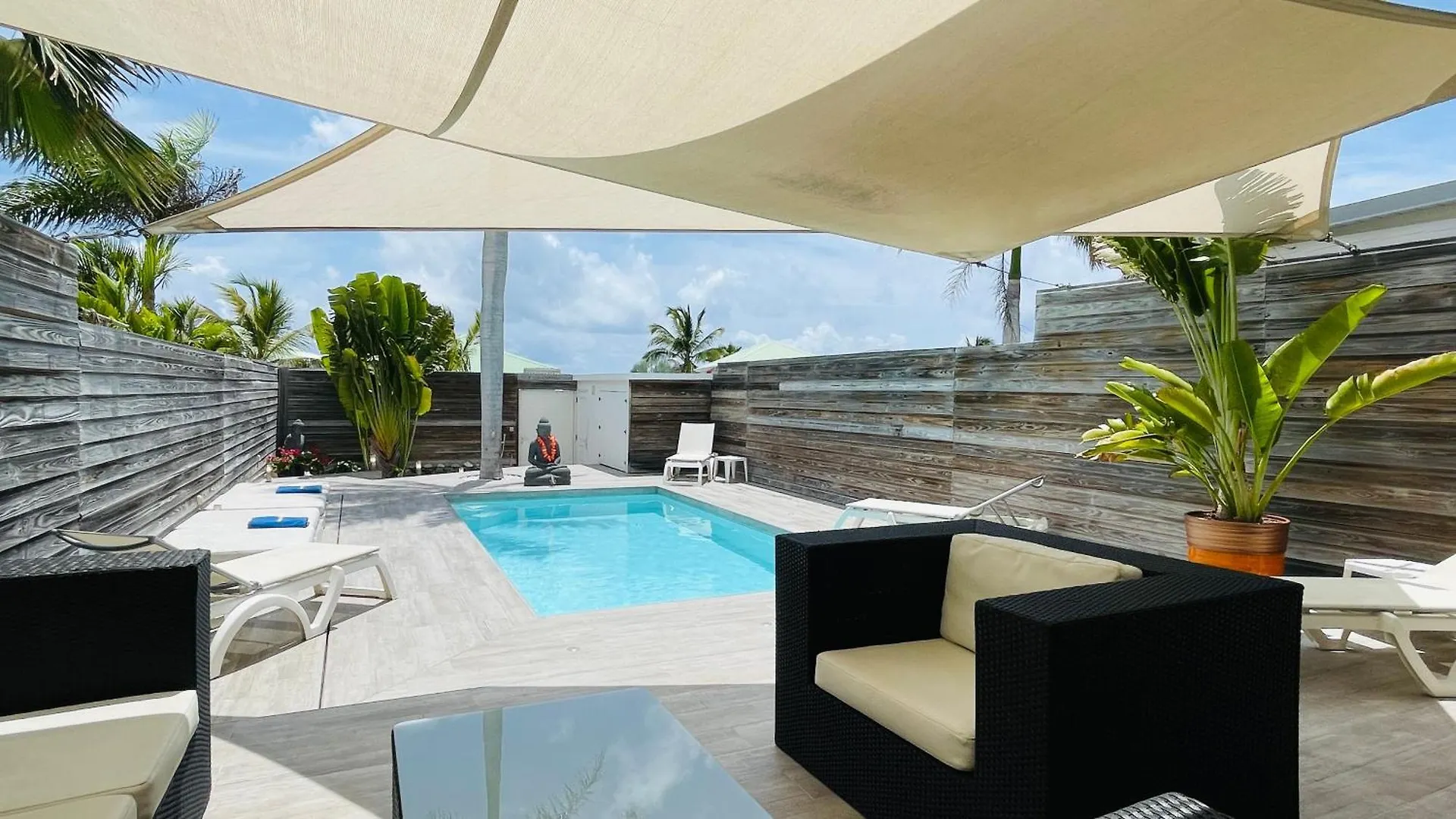 Villa Bruneva, Piscine-Privee - 150 M Plage Orient-Bay Orient Bay